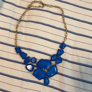 Blue necklace